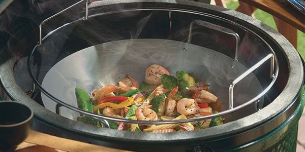 Big Green Egg Carbon Steel Wok 40 cm