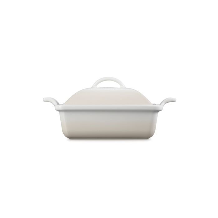 Le Creuset Heritage ovenschaal met deksel merinque