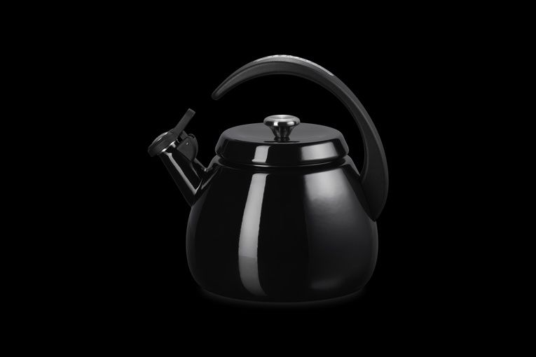 Le Creuset fluitketel Cloche zwart