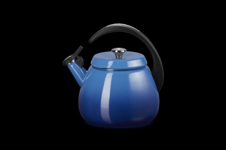 Le Creuset fluitketel cloche azure