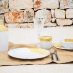 Taste of Puglia Koffiekopjes set 2 st. Geel