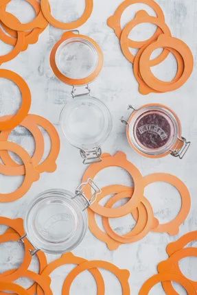 Kilner Vervangrubbers voor bokalen van 0.35 - 0.5 - 1 - 1.5 &amp; 2L