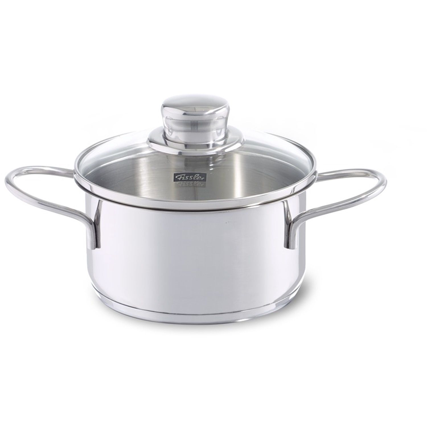 Fissler Snacky Kookpan met Glasdeksel 12 cm