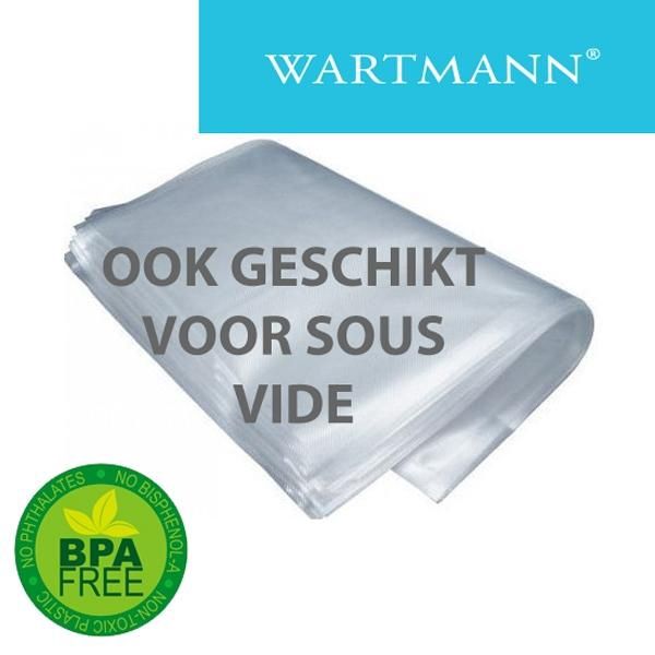 Wartmann Vacuümzakken Medium 20 x 30 cm / 50 stuks