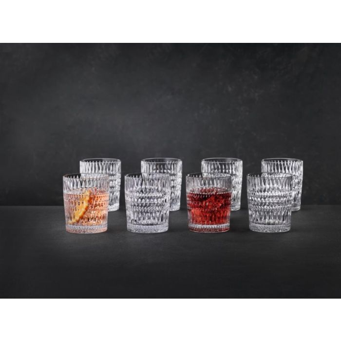 Nachtmann Wiskyglazen set ETHNO 8 stuks