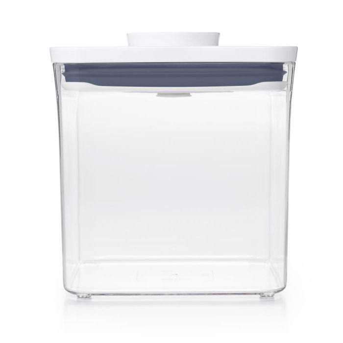 Oxo Voorraadbus 'POP' groot vierkant - laag (2,6 liter)