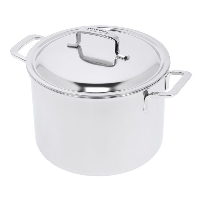 Demeyere Intense 5 hoge kookpan met dubbelwandig deksel 24 cm / 8 l