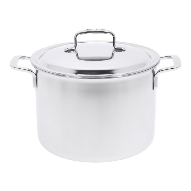 Demeyere Intense 5 hoge kookpan met dubbelwandig deksel 24 cm / 8 l