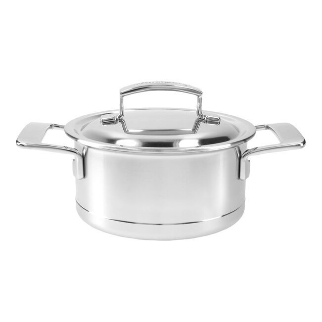 Demeyere Silver 7 Kookpan met dubbelwandig deksel 16 cm / 1,5 l