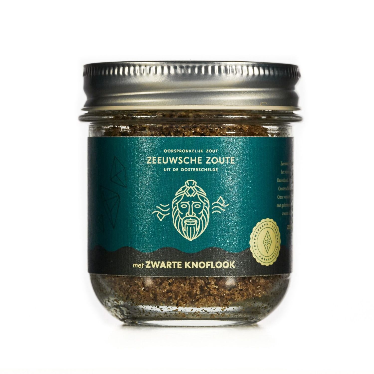 Zeeuwse zoute knoflook in glazen pot