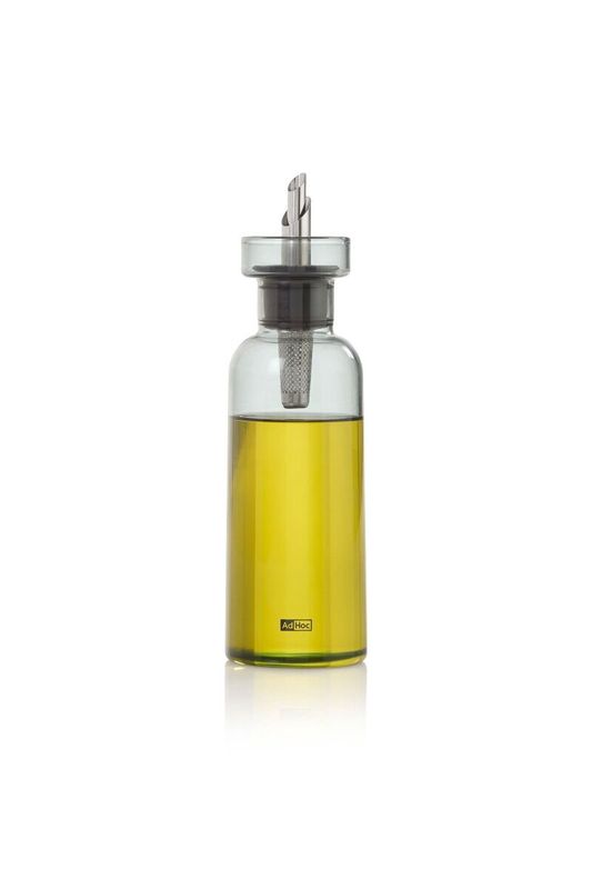 AdHoc AromaPour olie- of azijndispenser 300 ml glas grijs