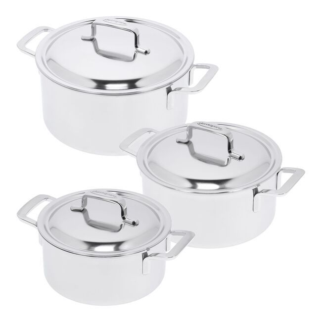 Demeyere Intense 5 Pannenset, 3-delig