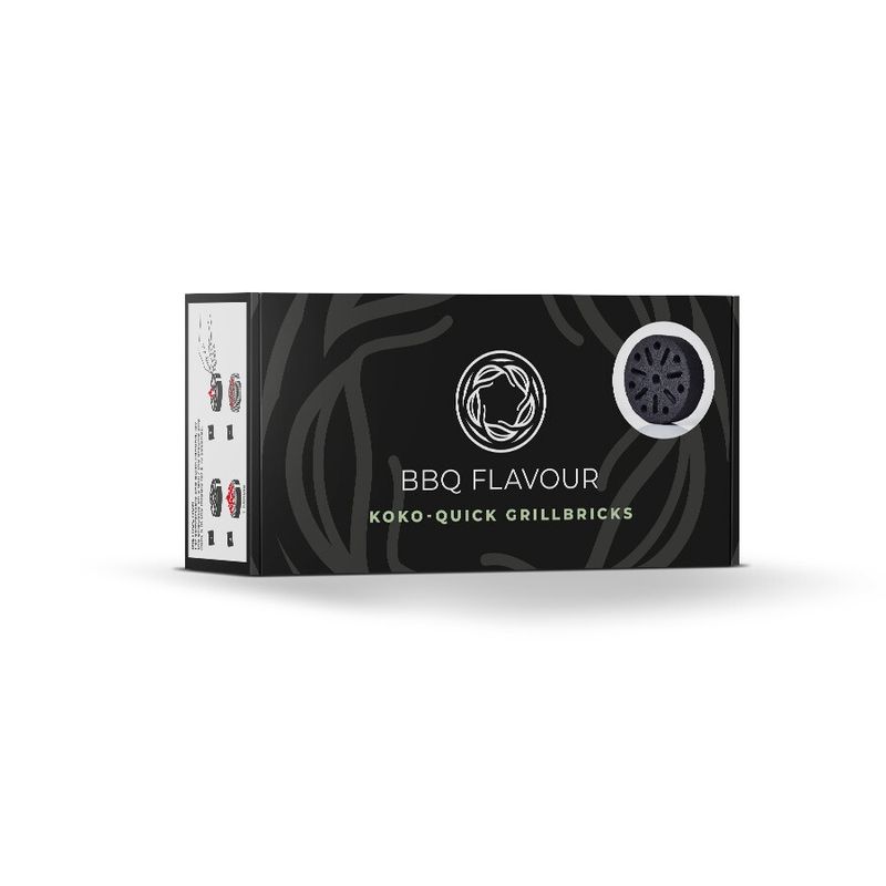 Yakiniku Quick Kokos briketten rond