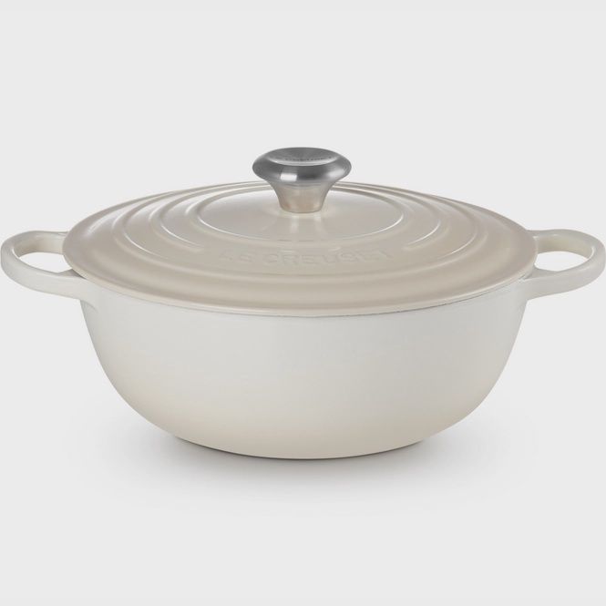 Le Creuset braadpan Marmite Merenque 26cm