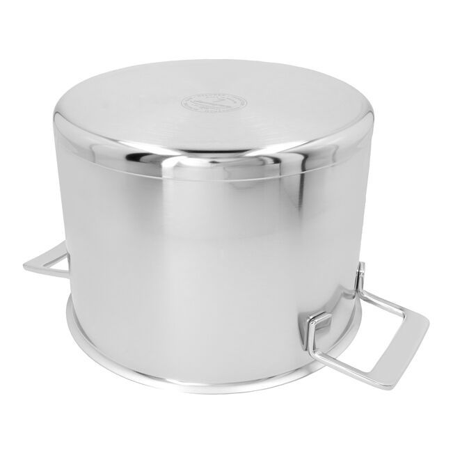 DeMeyere Silver7 kookpan hoog 24cm 8 liter