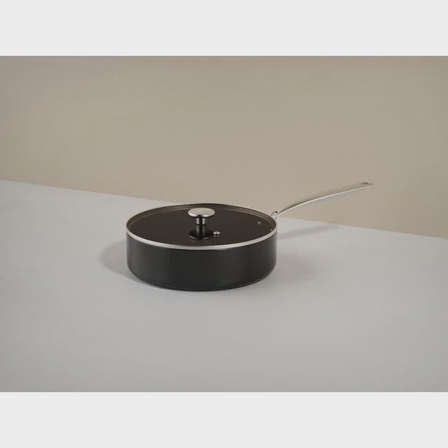 Combekk Sautépan 28cm Rec Alu ss Handle Black