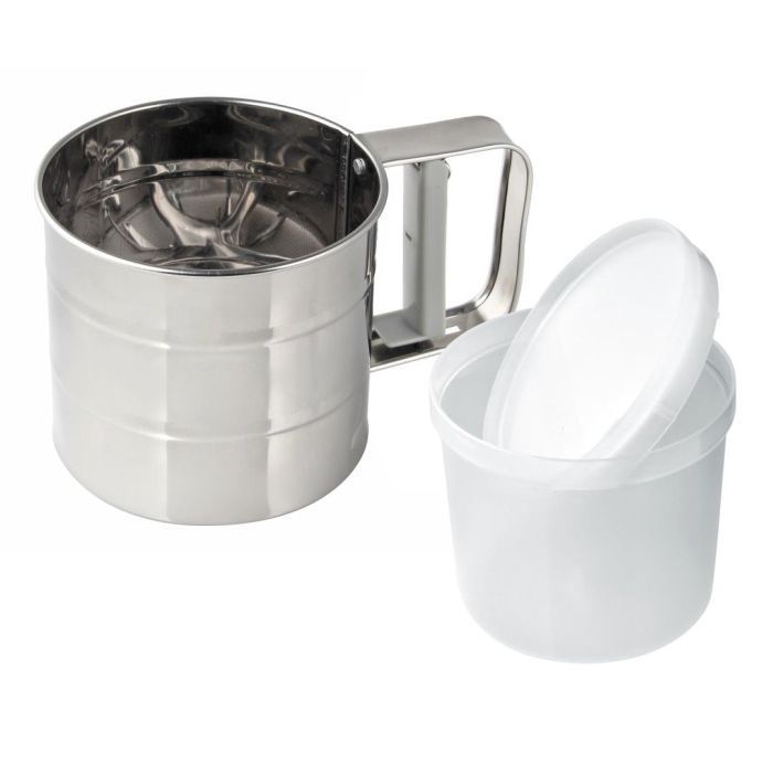 Dr Oetker Bloemzeef, met knijpmechanisme en bewaarbus