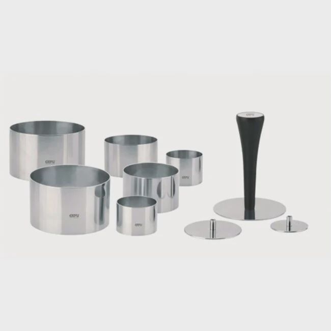 Gefu Professionele dessertringset FORMIDABLE, 10 stuks.