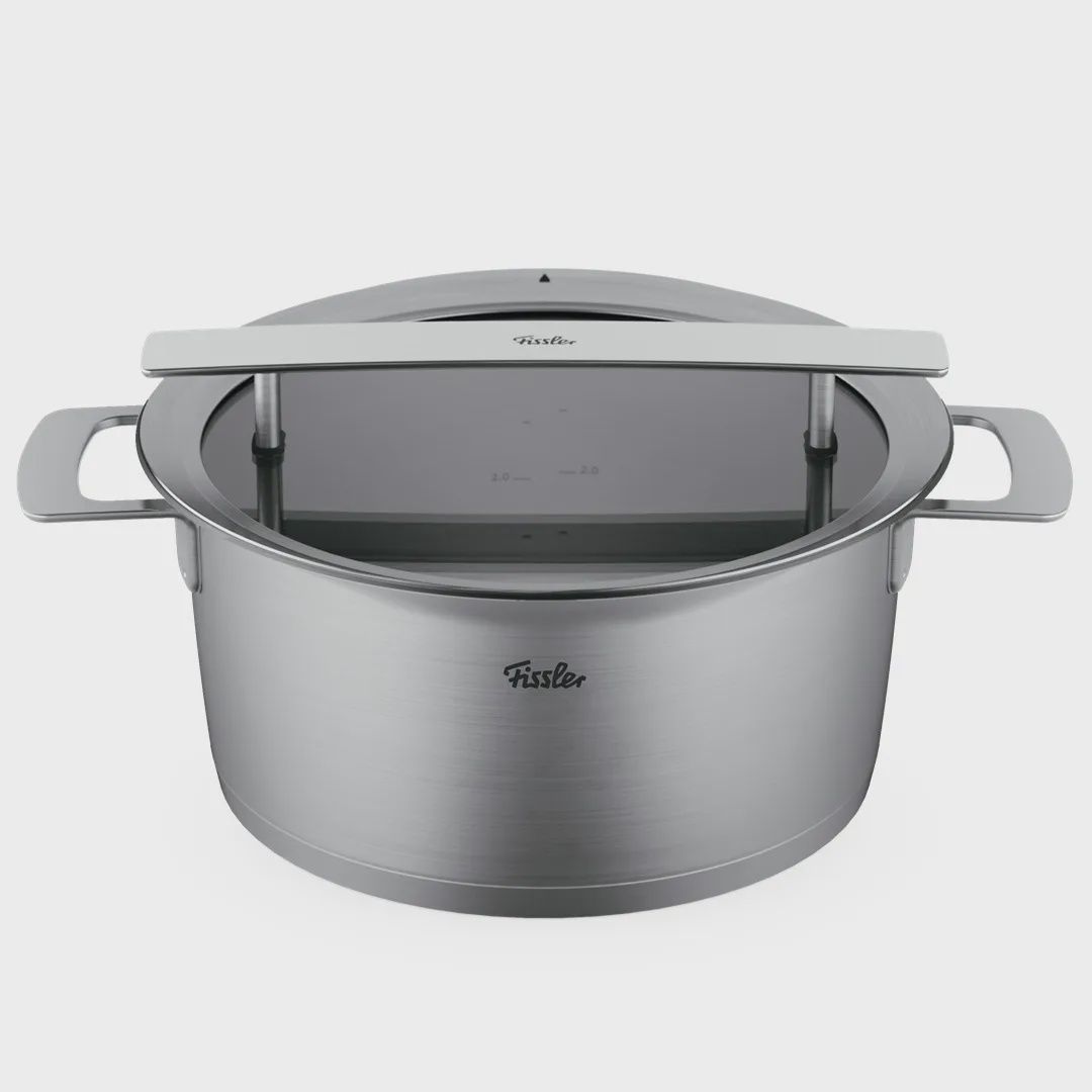 Fissler Phi Collection Kookpan met Glasdeksel 20cm