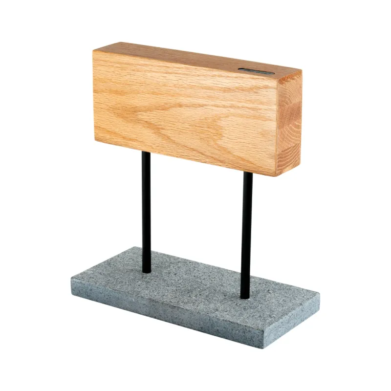 Style de Vie  Magnetisch Messenblok  - Eikenhout &amp; Natuursteen