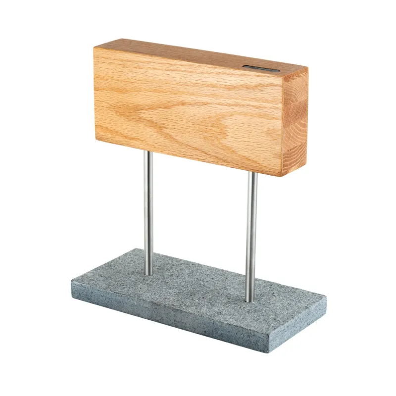 Style de Vie  Magnetisch Messenblok  - Eikenhout &amp; Natuursteen