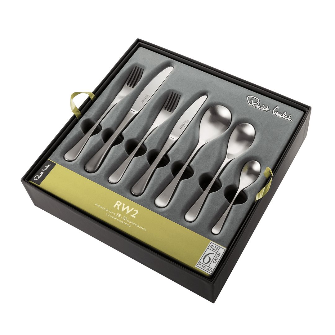 Robert Welch Rw2 42-delige bestekset uit RVS mat