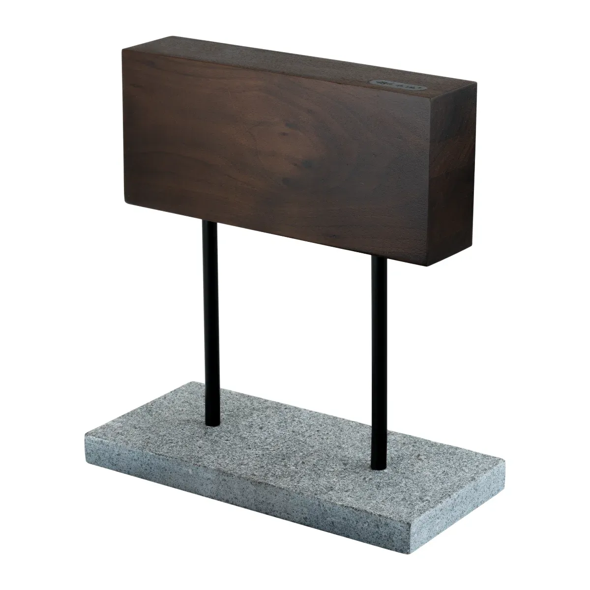 Style de Vie Magnetisch Messenblok  - Walnoothout &amp; Natuursteen