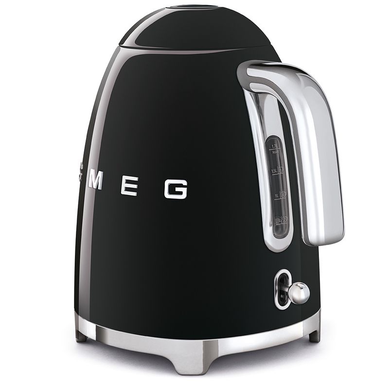 Smeg waterkoker 1,7 liter - zwart