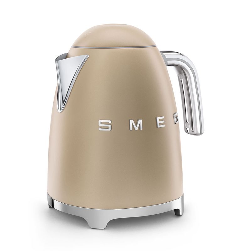 Smeg waterkoker 1,7 liter - mat goud