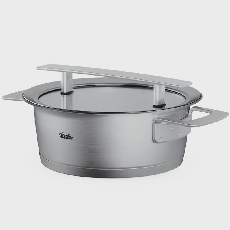Fissler Phi Collection Pannenset met Glasdeksels, 4-delig