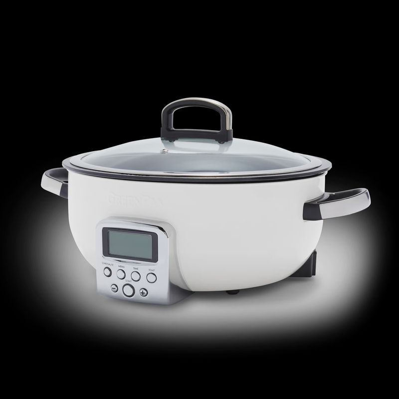 Greenpan Omnicooker-Elektrische wok Cream 5.6L
