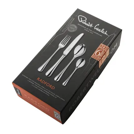 Robert Welch Radford 24-delige bestekset RVS