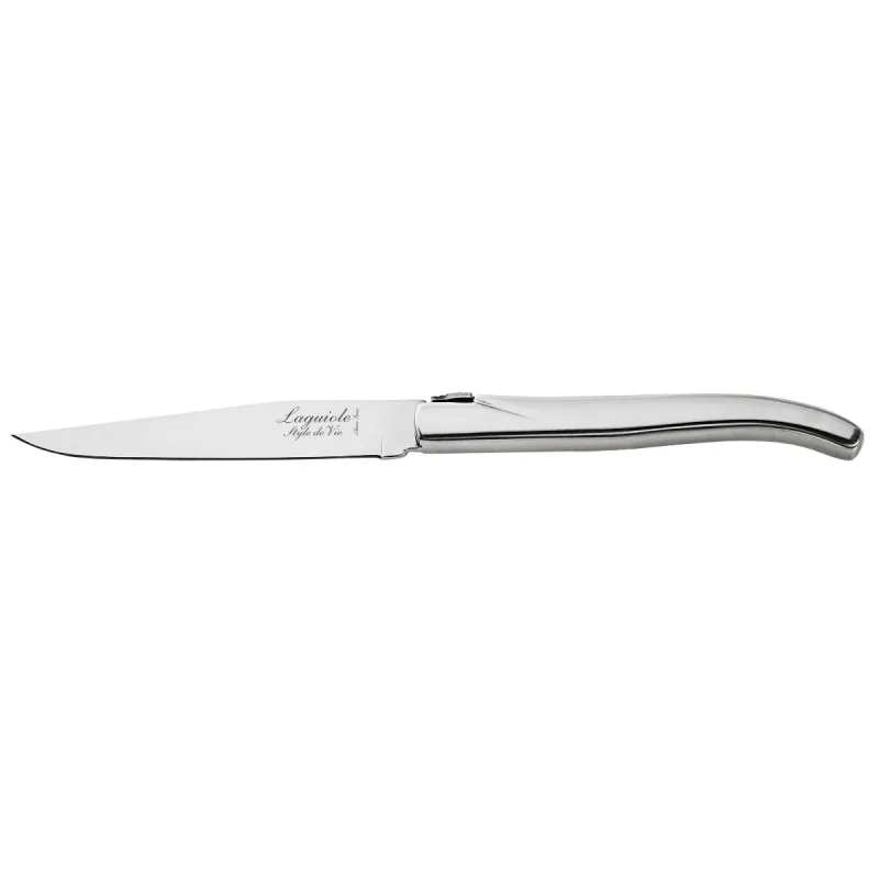 Laguiole Style de Vie Steakmessen Luxury Line - Set van 6 - RVS