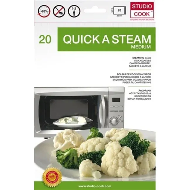 Studio Cook Quick A Steam Stoomzakken - medium