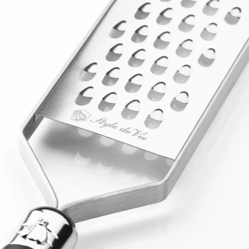 Laguiole Style de Vie Rasp Extra Grof Premium Line - Zwart