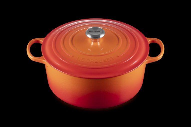 Le Creuset Braadpan rond 20cm oranje