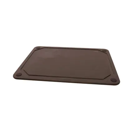 Point Virgule Snijplank uit houtvezel met sapgeul zwart 37x27.5cm