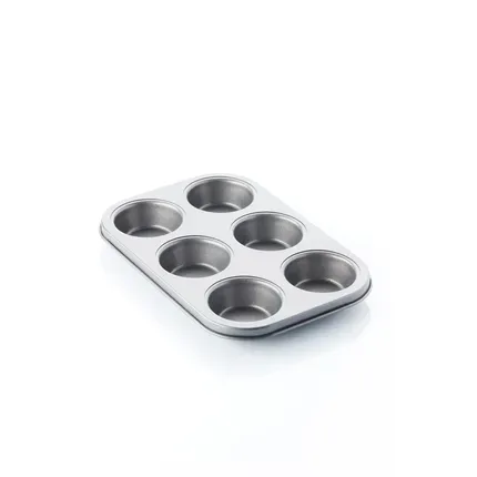 Point Virgule Bakvorm met anti-aanbaklaag  - 6 muffins