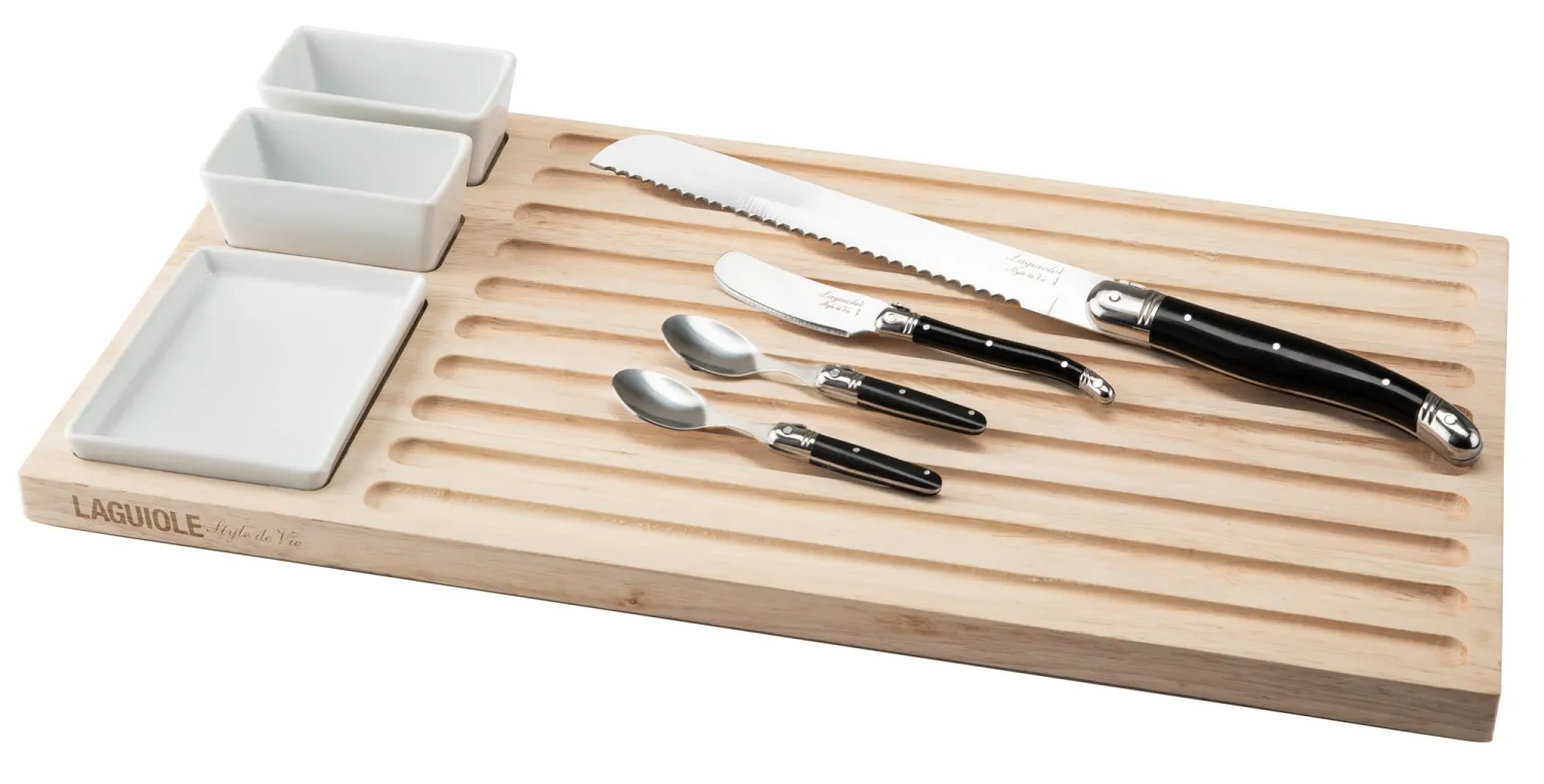 Laguiole Style de Vie Broodplank  Premium Line (8-Delig)
