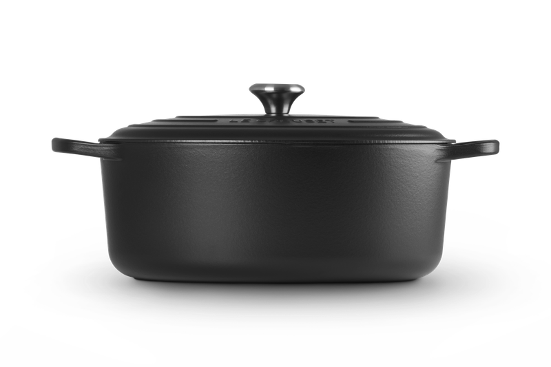 Le Creuset Braadpan ovaal 35 cm zwart