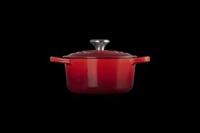 Le Creuset braadpan rond 28cm  rood