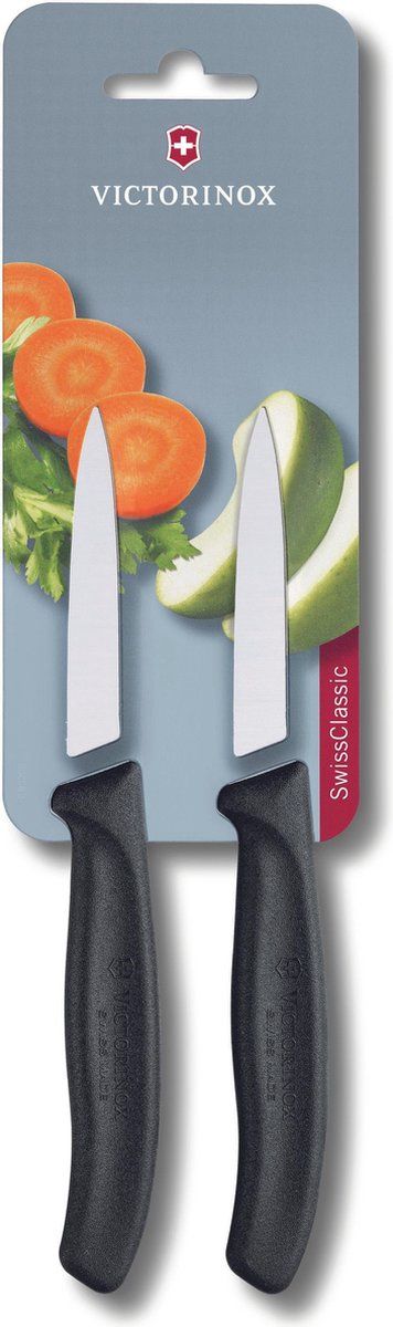 Victorinox Groente/schilmes glad zwart