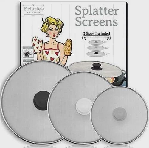 Kristie Kitchen Spatdeksels - set van 3 stuks