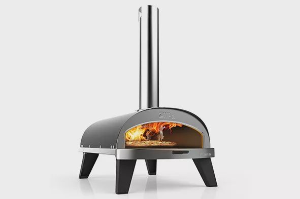 Ziipa Pizzaoven op pellets Terracotta