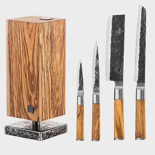 Forged Magnetisch Roterend Messenblok-Olive