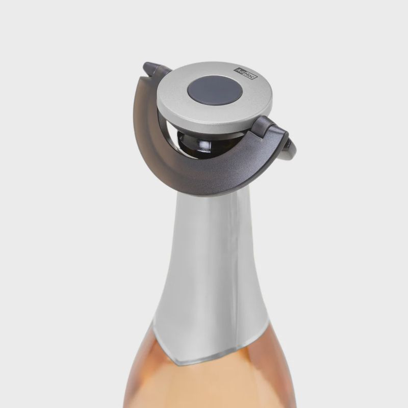 Gusto mousserende wijn/champagne stop-zilver