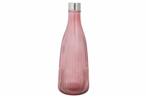 Cosy en Trendy Atla Fles met deksel 1 liter - Deep Maroon