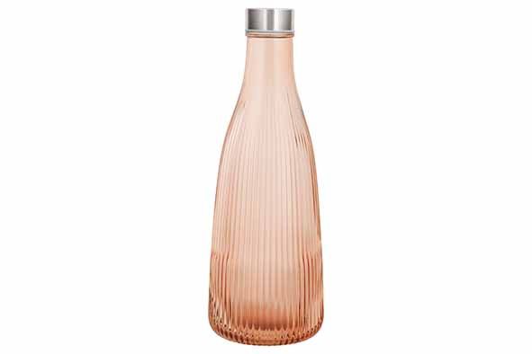 Cosy en Trendy Atla Fles met deksel 1 liter - Intense Bronze