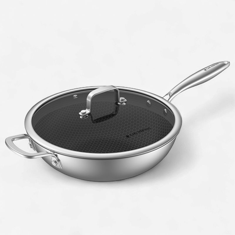 Carl Mertens  Honeycomb keramische wok 30cm