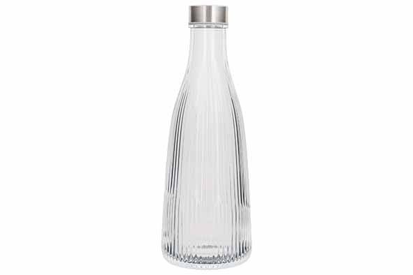 Cosy en Trendy Atla Fles met Deksel 1 liter - Natural Translucent